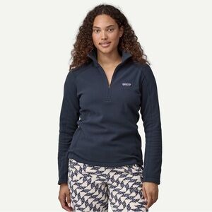 Patagonia Women's Dark Blue Fleece Hoodie